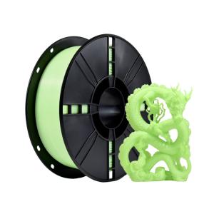 Quality Professional Toughness Enhanced 3D Printer Filament PLA Plus Transparent Green 1KG wholesale