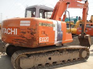 Quality 12 Ton Crawler Hydraulic Excavator Hitachi EX120 - 2 With 3 Years Warranty wholesale