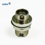 Round Head FC Fiber Optic Adapter Accessory Red Plastic Jacket