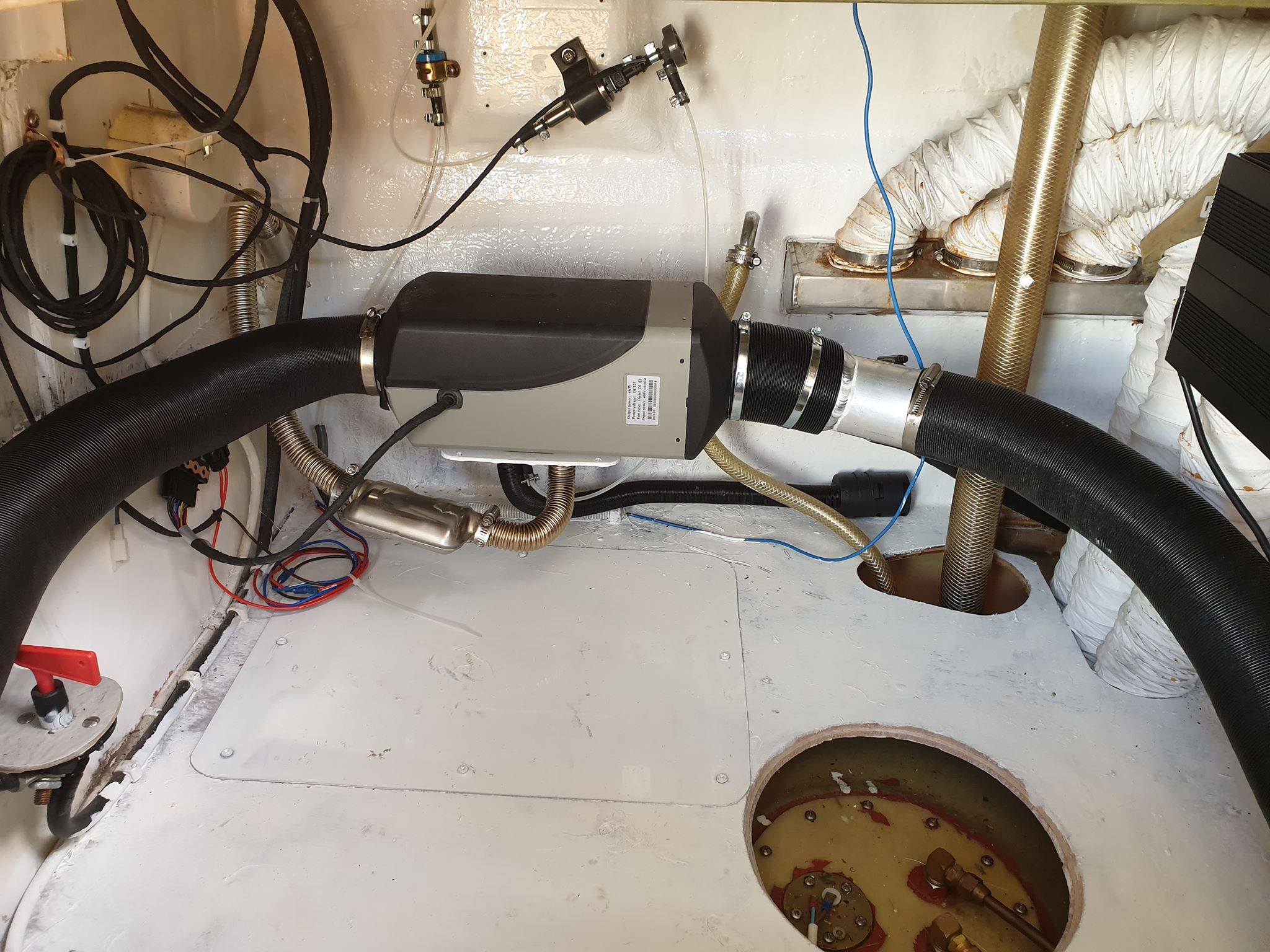 JP 5kw 12v diesel coolant water preheat parking heater