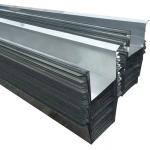 0.2-2mm House Rain Gutter Metal Material Galvanized Roofing Panel Parts