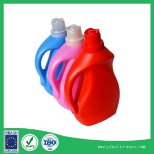 Quality PE 2L laundry detergent in a red bottle clean laundry detergent bottles wholesale
