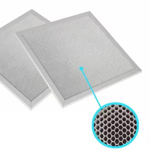 Quality 500x500mm Aluminum Honeycomb Filter Photocatalyst Filter Core For Smell Remover wholesale