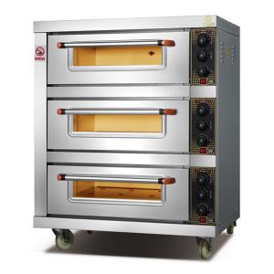 Quality Stainless Steel 4 Burner Gas Stove With Glass Dutch Cookware Set Rotating Oven wholesale