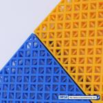 Suspended Polypropylene Interlocking Sports Tiles For Basketball Court