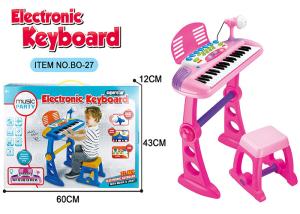 Quality Small Kids Musical Instrument Toys Piano Sound Keyboard With Mricophone wholesale
