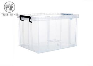 Quality Food Grade Stackable Plastic Storage Bins , 60 Litre Plastic Crate Box wholesale
