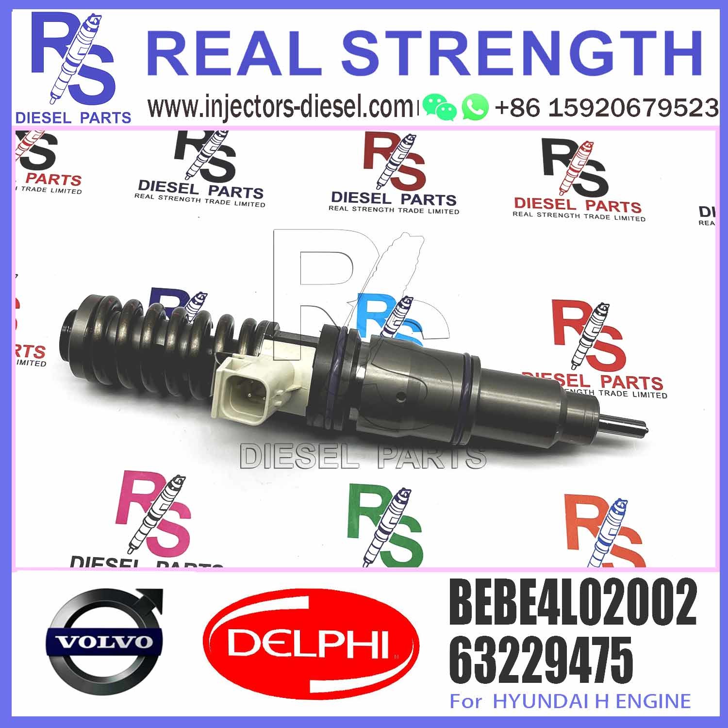 Diesel Common Rail Injector BEBE4L02002 33800-84710 Bebe4L02002