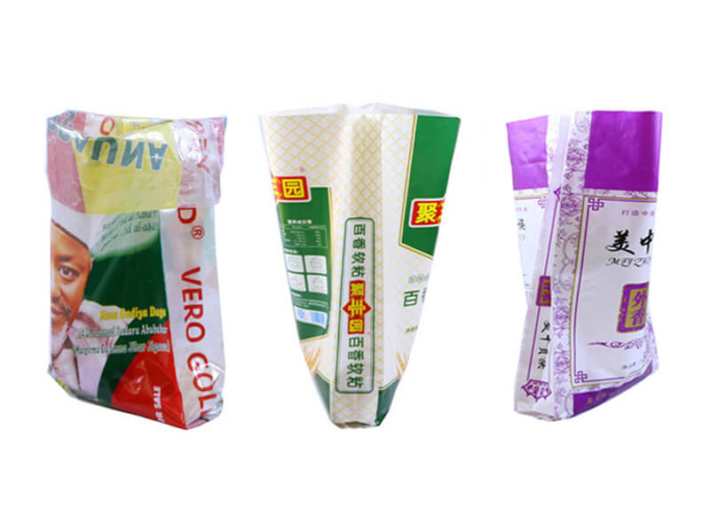 50LB Polypropylene Feed Bags , 25Kg PP Woven Fabric Feed Bag Bopp Lamination
