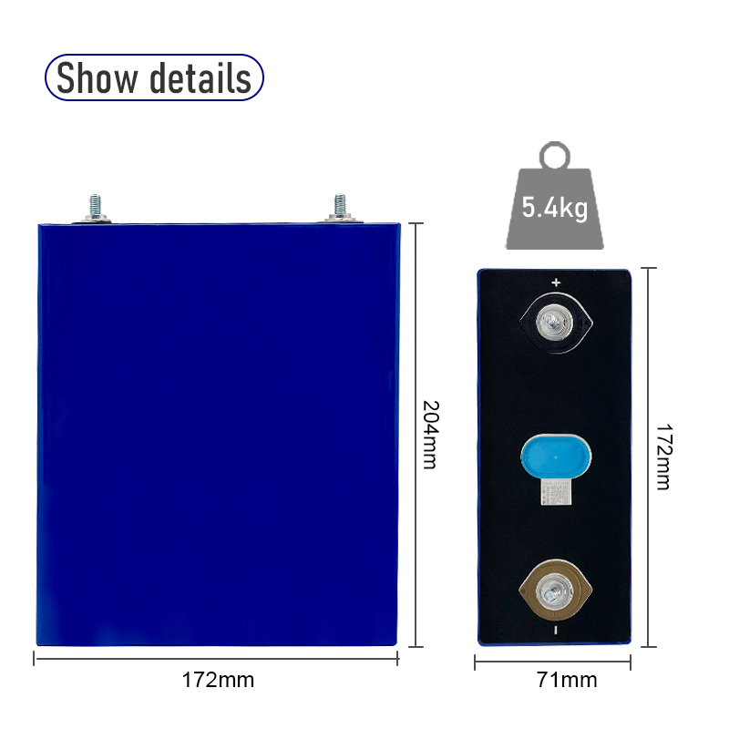 EV3.2V Lithium Ion Battery Packs Cell For Car 280amp 172*204*71mm