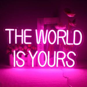 China 2- Golden Yellow Waterproof Neon Led Store Open Sign for Indoor and Outdoor Decoration on sale