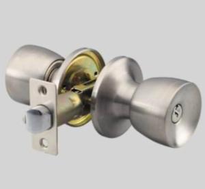 Quality Office Round Stainless Steel Door Knobs Easy To Install White Color wholesale