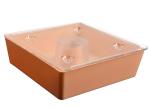 Plastic European Square Honey Bee Feeder For Beekeeping