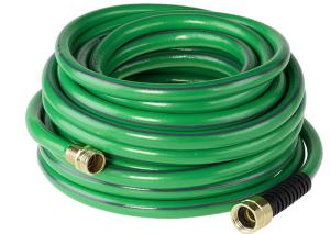 Quality Portable Garden PVC Hose Non Toxic With Copper Brass Joint / Metal Fittings wholesale