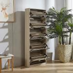 50 Pairs Shoe Organizer With Mirror