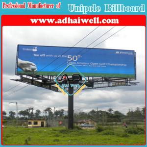 Quality Outdoor Advertising Thress Side Flag Billboard wholesale