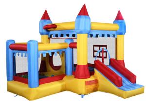 Quality Colorful Inflatable Bounce House Castle With Plastic Ball For Kids Jumper wholesale