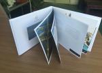 Hard Cover Digital Video Visiting Card Video Brochure Business Card