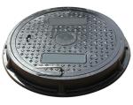 Eco Friendly Lawn Manhole Cover For Garden Green Plate FRP SMC 600mm