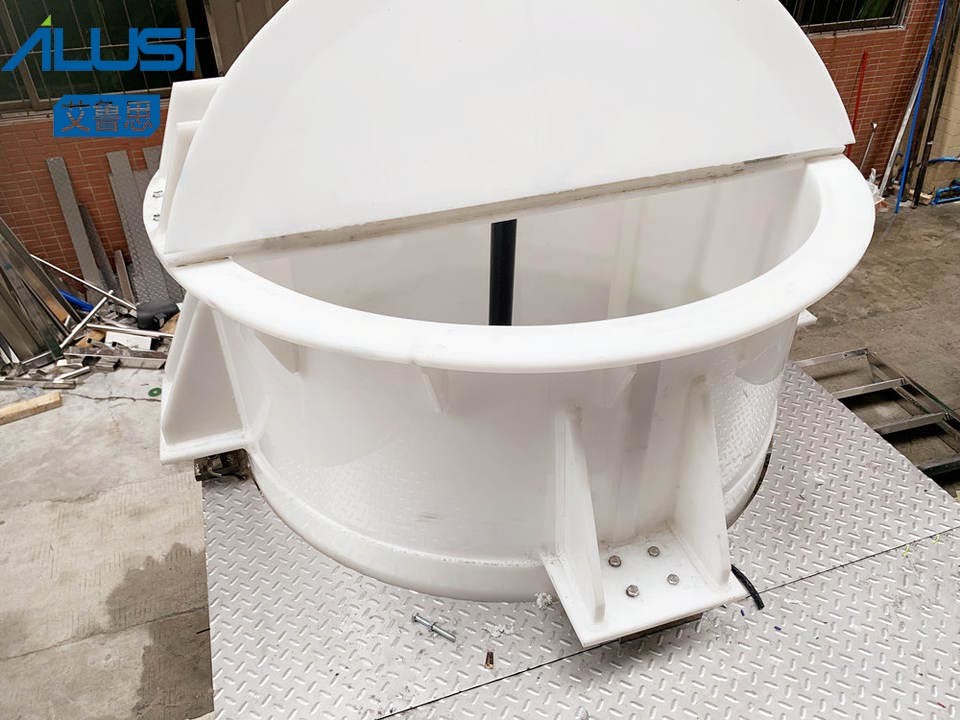 Polypropylene PP Anti Corrosive Mixer Tank Industrial Chemical Liquid Mixing For Strong Acid