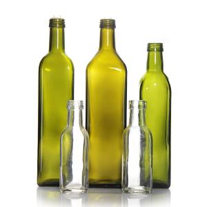 Quality Kitchen Food Oil 250ml Marasca Bottle Dark Green Customized wholesale