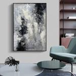 Handpainted Large Acrylic Wall Art Oil Painting on Abstract Art Artwork with