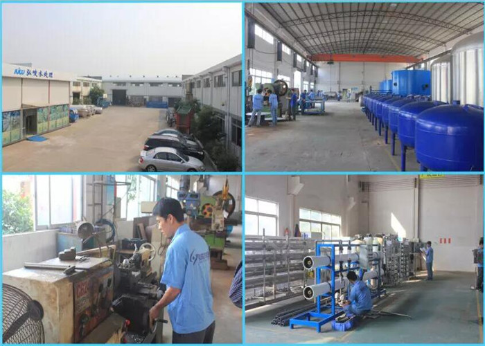 50HZ 60HZ Industrial Drinking Water Purification Systems Salt And Calcium And Magnesium Removal System