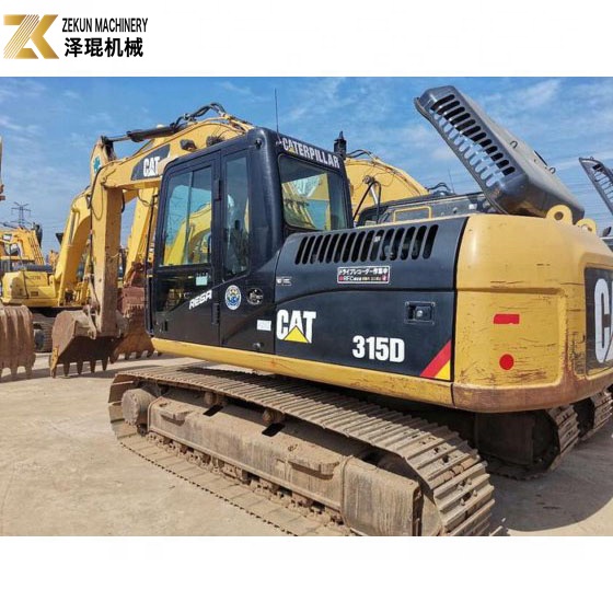 15 Ton Used CAT 315 Excavator with 2001-4000 Working Hours and 15800 KG Machine Weight