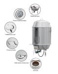 Efficiency Charcoal Gas Electric Roast Duck Oven Power 12KW For Food Service