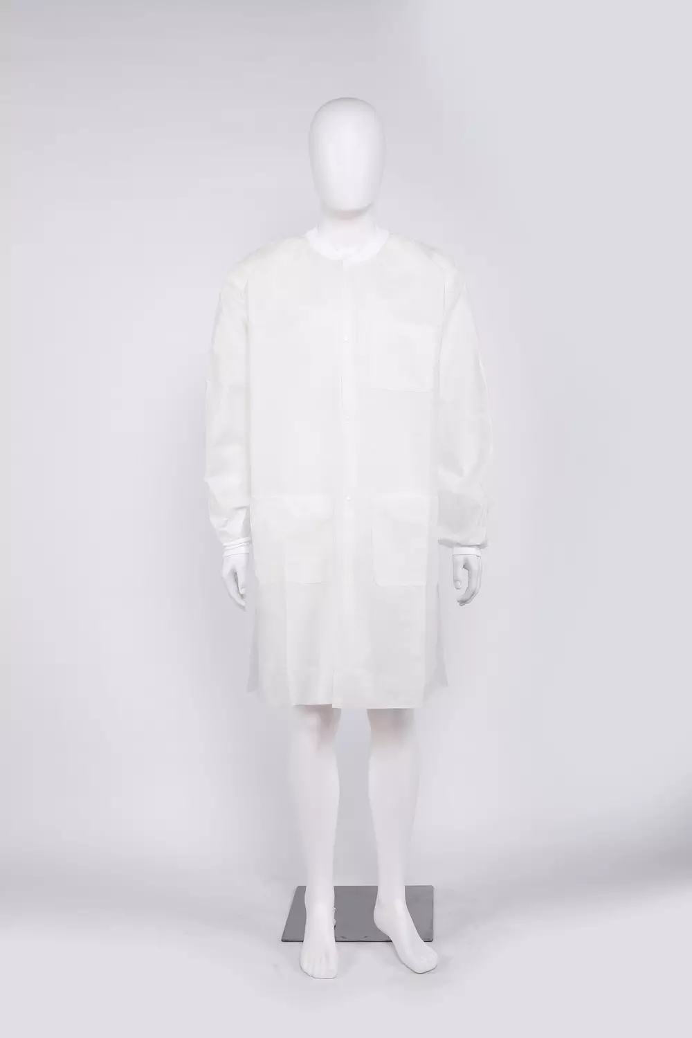 Stretchable Disposable Doctor Coat SMS Spunlace PP Disposable Medical Uniforms