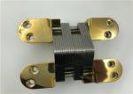 Gold 180 Degree Concealed Hinge / Industrial Concealed Cabinet Hinges