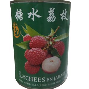 Quality Lychee Canned Fruits Vegetables Litchi Whole / Broken In Light Syrup wholesale