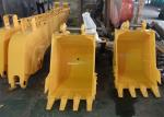 Yellow Excavator Long Reach Boom for Komatsu PC240 Total 18 Meters Length
