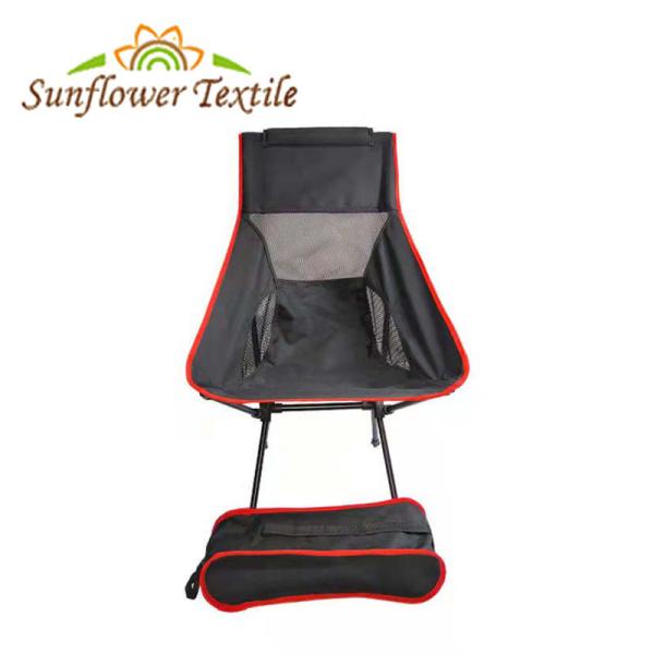 Heavy Duty Folding Camping Chair Support Steel Frame Fishing For Adults Beach
