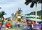 Large Water Playground Equipment Compound Water House ISO Certified