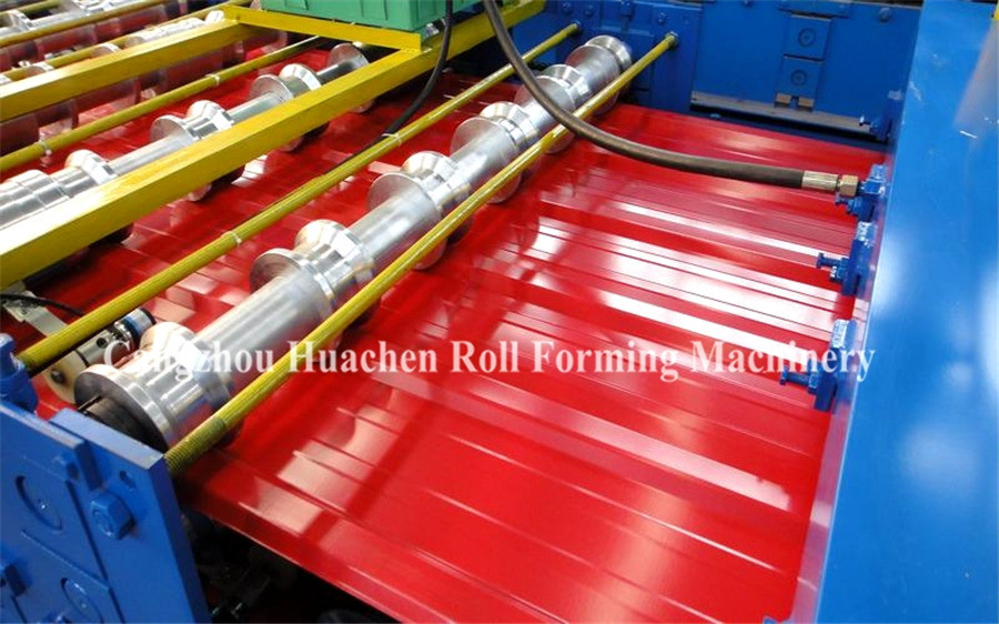 380v 50hz 3 Phases Cold Roll Forming Machine / Machinery For Roof Sheet