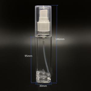 Quality Clear Perfume 100ML Refillable 3.4oz Spray Container Bottle wholesale
