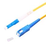 Simplex Duplex LC SC Fiber Optic Pigtail G657A LSZH Yellow