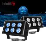 DMX512 6x5W RGBW 4in1 IP65 Waterproof DJ Wedding Stage City Wall Washer Outdoor