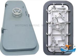 Quality Single Leaf Watertight Doors Marine , Quick Action Waterproof Hatch Door wholesale
