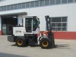 Off Road Forklift 4x4 4WD Model ET50 High Duarability 5ton Rough Terrain