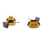 Unique Funny One Person Inflatable Fishing Dinghy Yellow Inflatable Boat