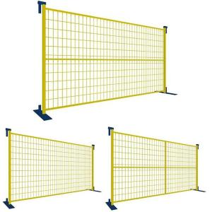Quality Hot Dipped Galvanized Temporary Fence Panel Powder Coating wholesale