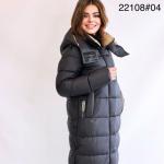 FODARLLOY 2022 High End Winter Puffer Jacket Ladies Warm Hooded Cotton-padded