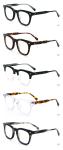 Fad Style Acetate Glasses Optical Frames For Women Men'S MR 98612