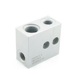 Quality Customized Metal Hydraulic Blocks Metal Processing CNC Machining Parts wholesale