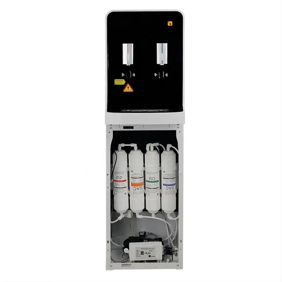 ABS Plastic Touchless Water Dispenser with Hot/Cold Temperature Settings and Child Lock