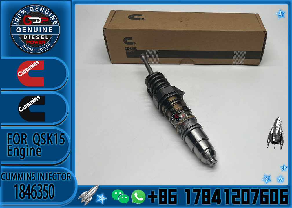 Reliable Fuel Injector Assembly 1846350 For Scania ISZ13 HPI Series Matching Diesel