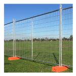 6ft x 10ft Heat Treated PVC Coated Construction Fence Panel for Outdoor