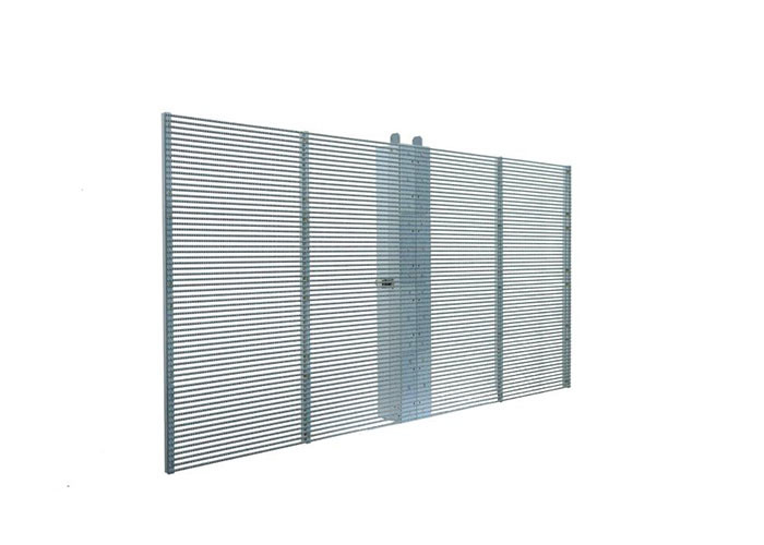 1000x1000mm Transparent Glass LED Display Screen SMD1820 High Brightness